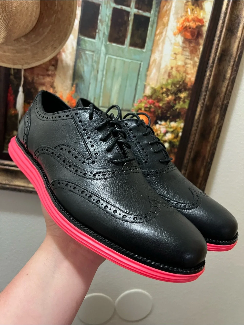 Cole Haan original Grand OS Wingtip Oxfords Classic Preppy Academia